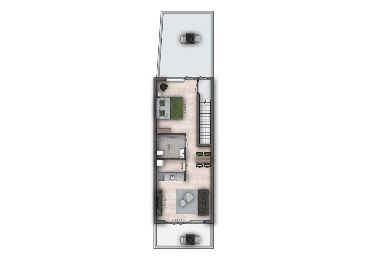 Appartement Sunny 45m2 Penthouse With Balcony And Terrace - R65c Eindhoven